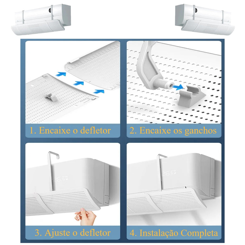 Defletor de Ar Condicionado